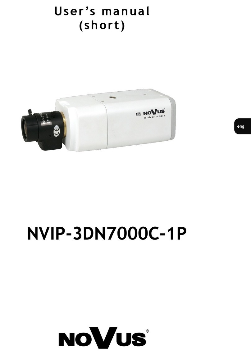 Novus NVIP-3DN7000C-1P User manual