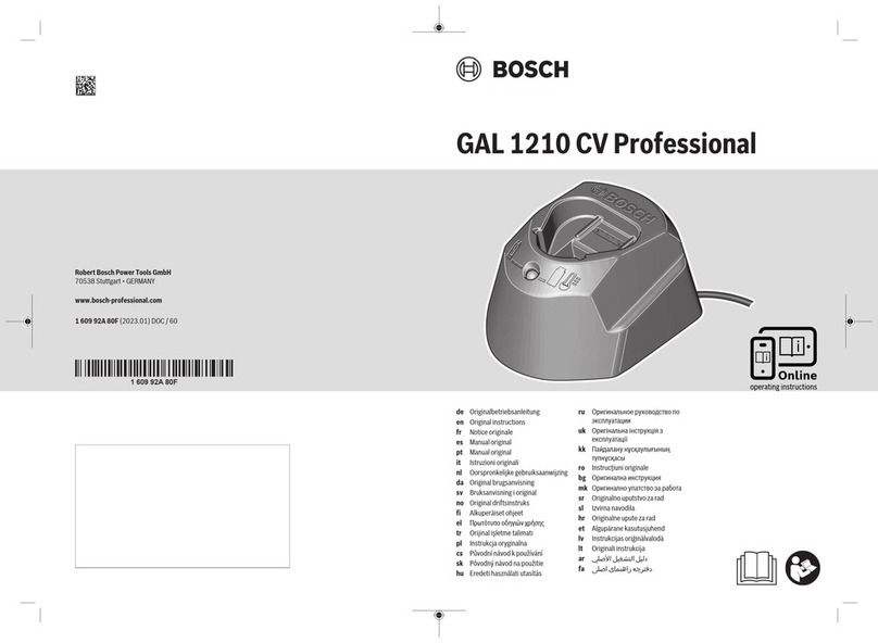 Bosch 1600A01L3D User manual