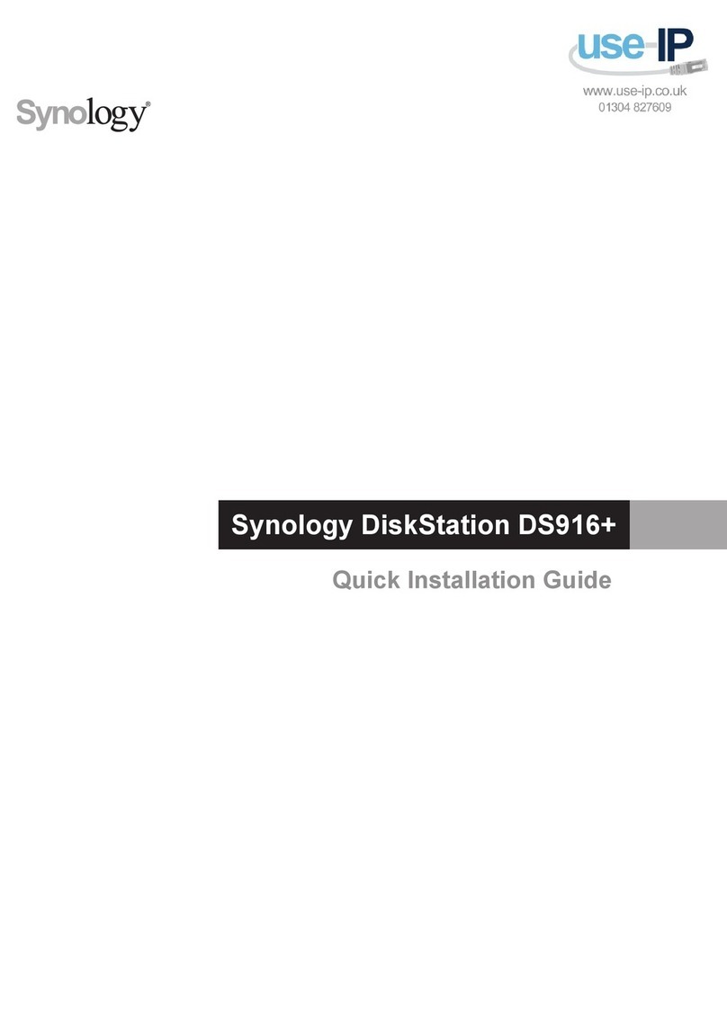 Synology DiskStation DS916+ User manual