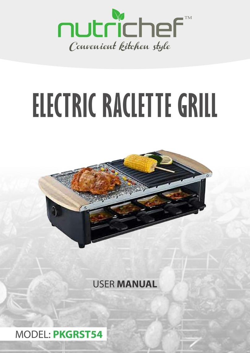 NUTRICHEF PKGRST54 user manual
