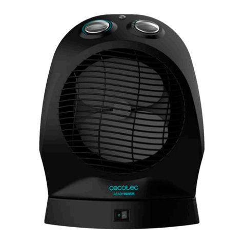 cecotec Ready Warm 9750 Rotate Force instruction manual