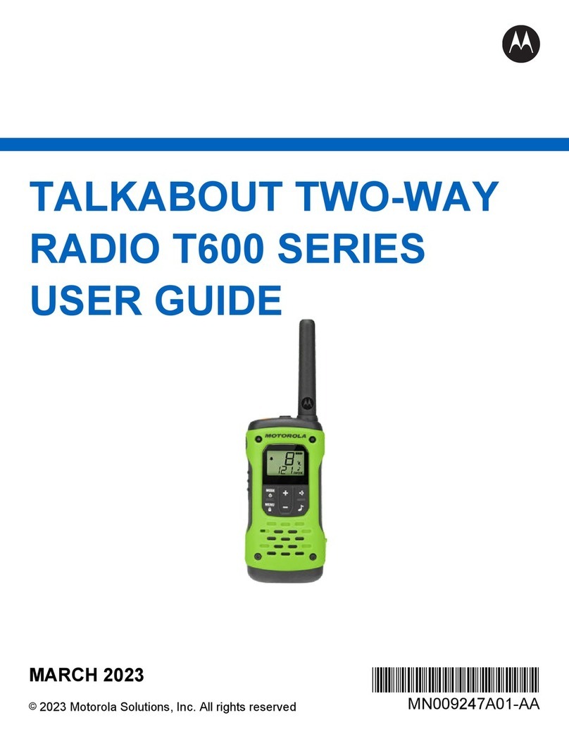 Motorola T600 User manual