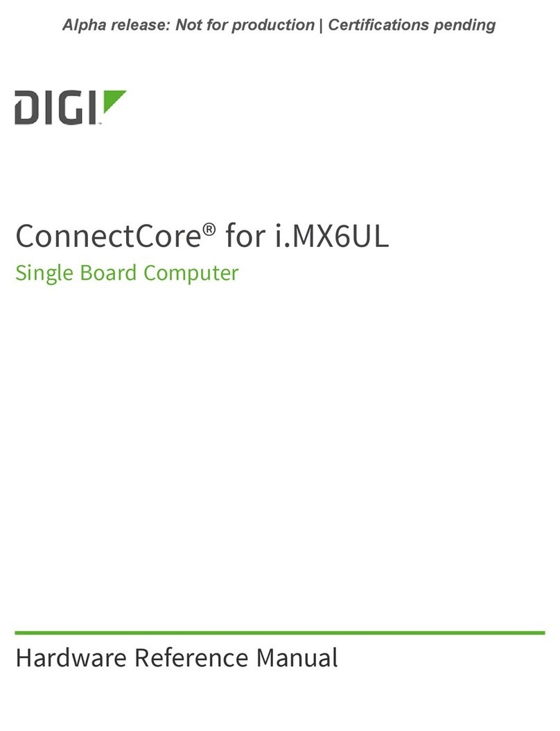 Digi i.MX6UL Hardware reference manual