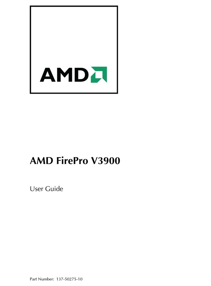 AMD FirePro V3900 User manual