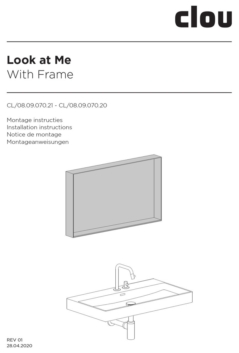 Clou Look at Me CL/08.09.070.21 User manual