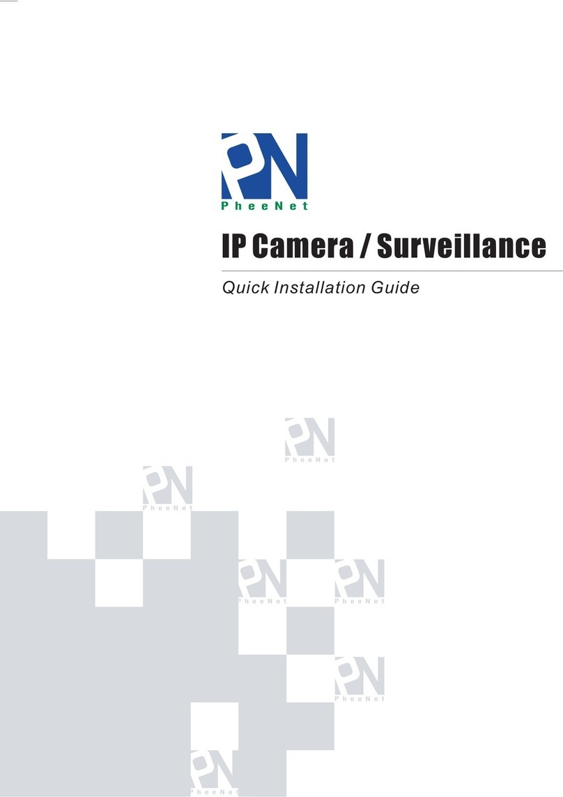 PheeNet MJCAS-310PTD Quick installation guide