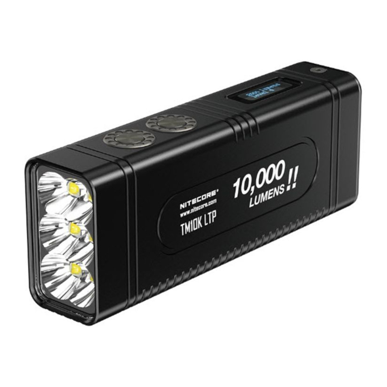 Nitecore TM10K LTP user manual