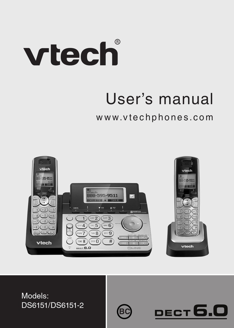 V-tech DS6151 User manual