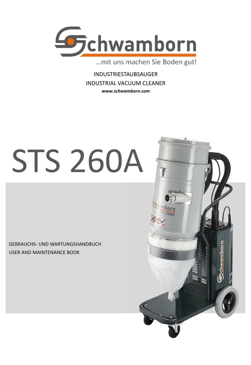 Schwamborn STS 260A Use and maintenance book