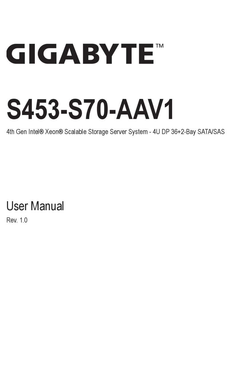 Gigabyte S453-S70-AAV1 User manual