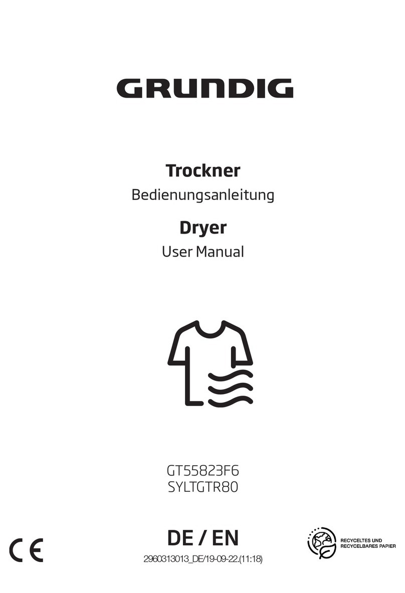 Grundig GT55823F6 User manual