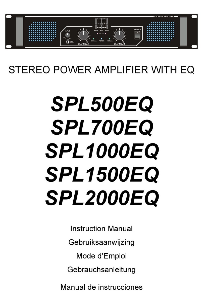 Tronios SPL500EQ User manual