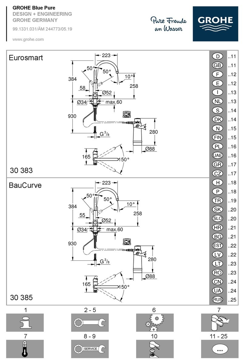 Grohe 30 383 User manual