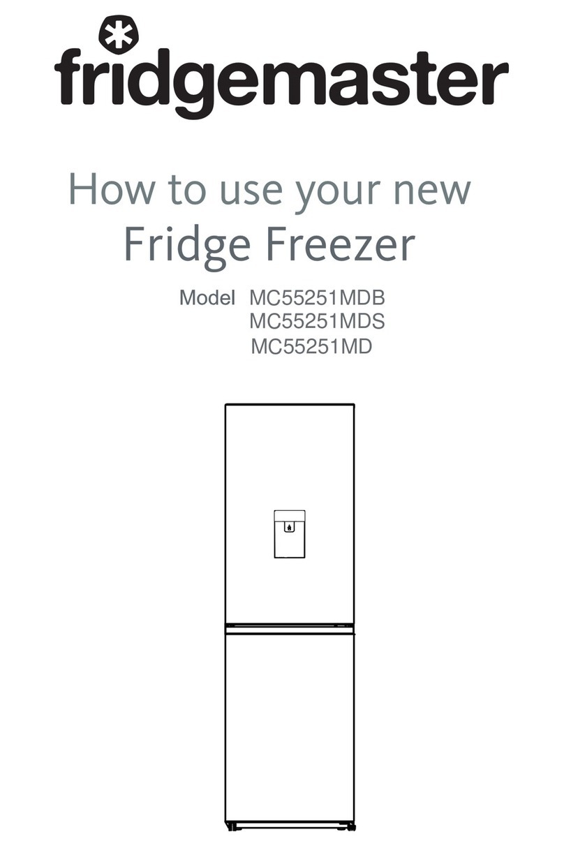 Fridgemaster MC55251MDB User manual