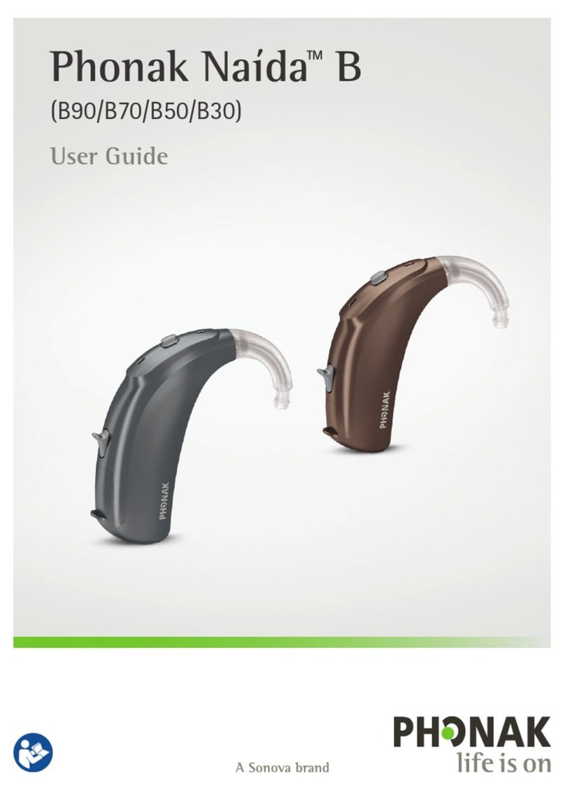 Phonak Naida B Series user guide