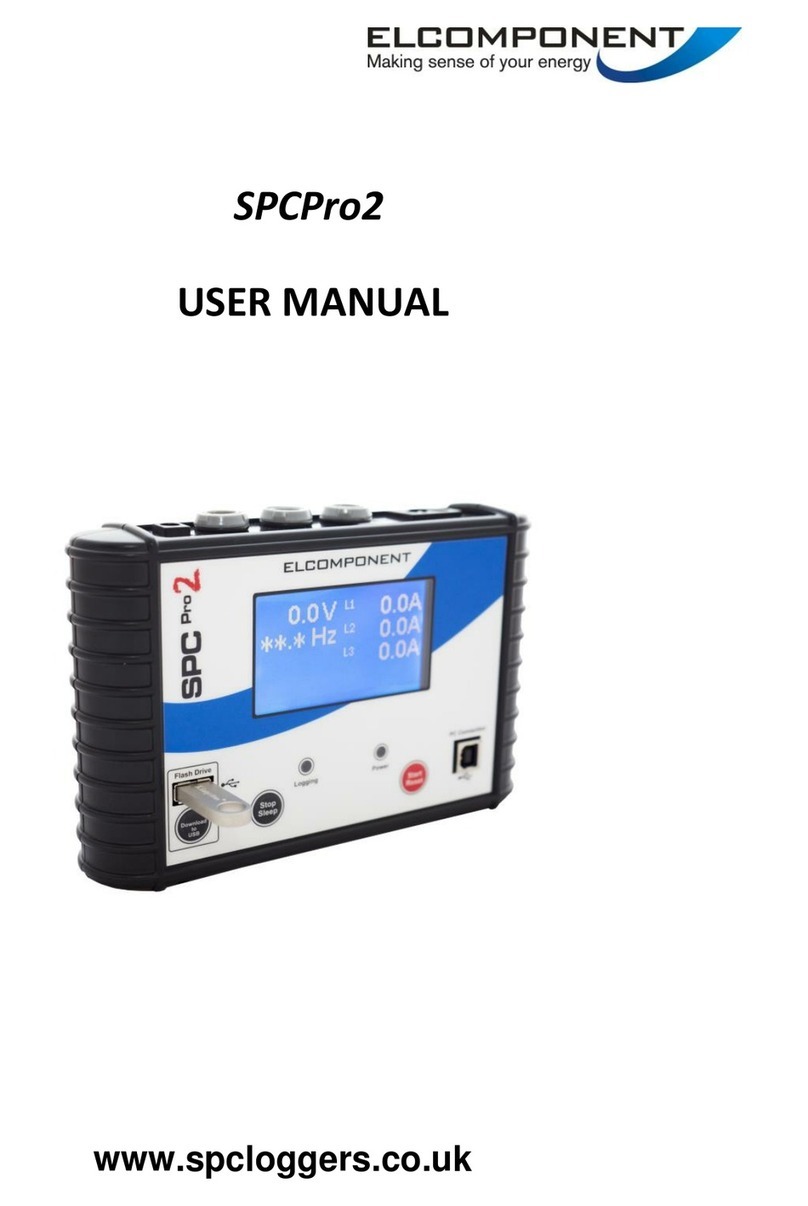 Elcomponent SPCPro2 User manual Elcomponent SPCPro2 User manual
