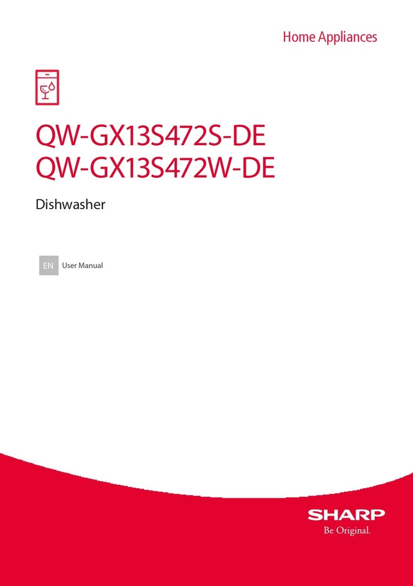 Sharp QW-GX13S472S-DE User manual