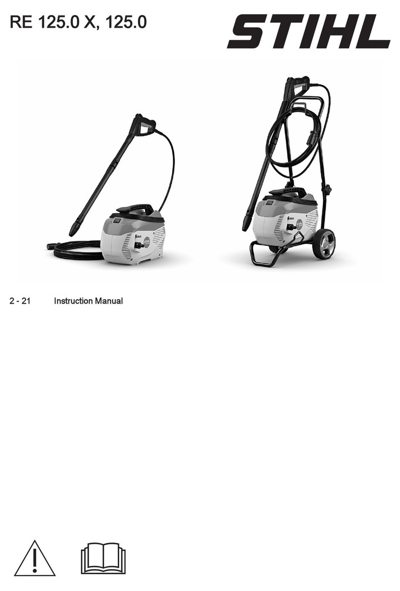 Stihl RE 125.0 X User manual