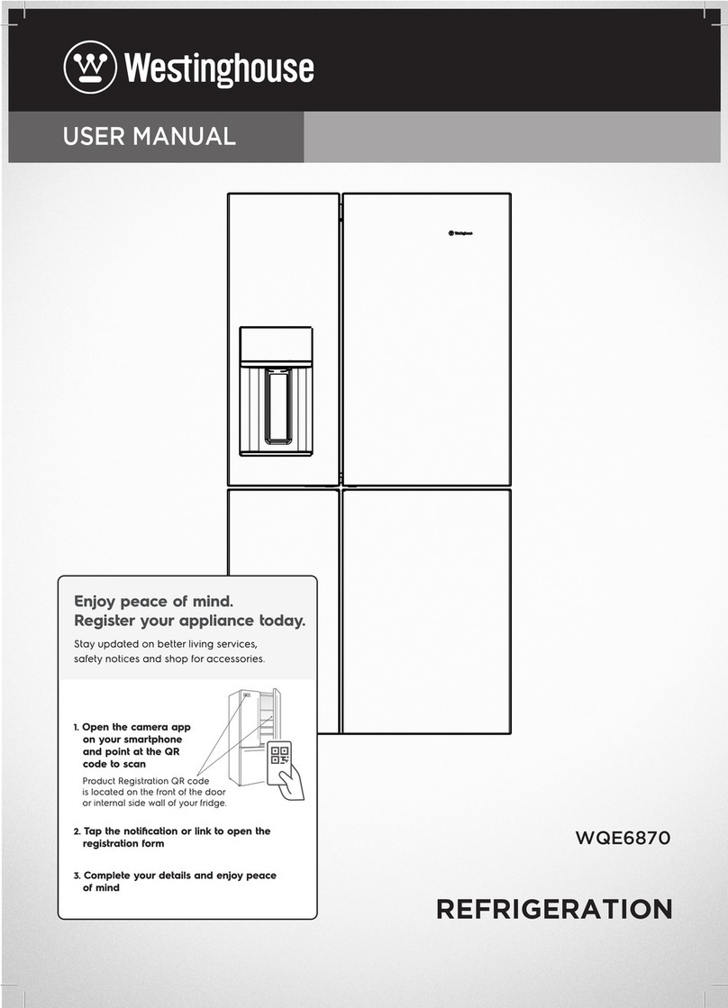 Westinghouse WQE6870SA user manual
