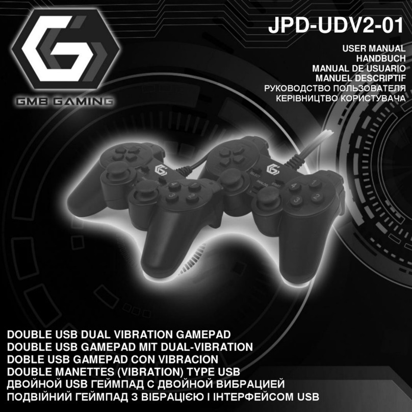 GMB Gaming JPD-UDV2-01 user manual