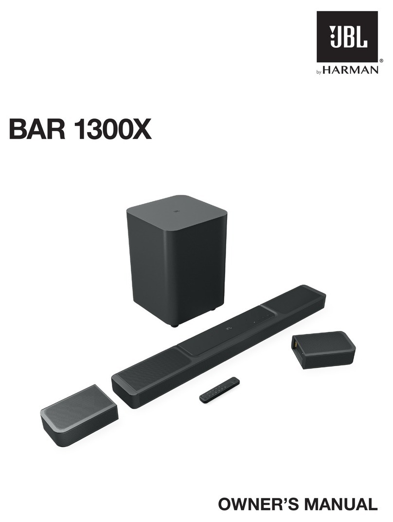 Harman JBL BAR 1300X owner's manual