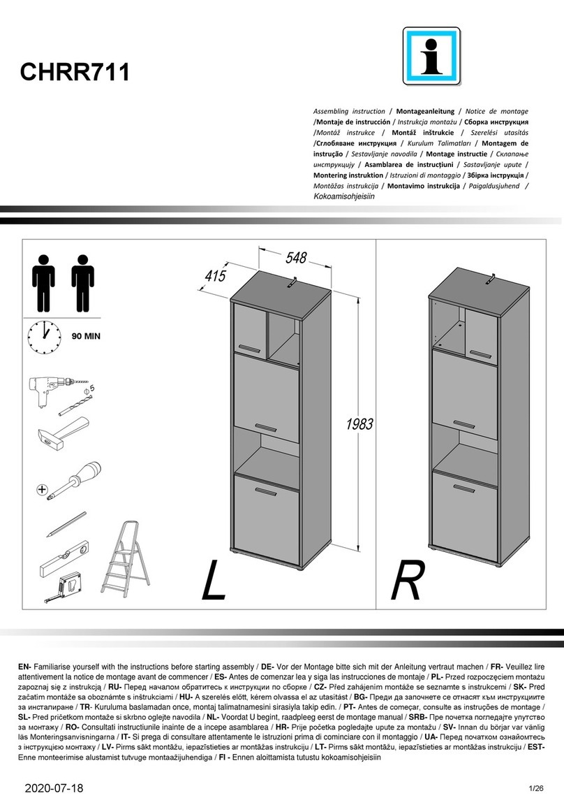 agatameble CHRR711 Assembling Instruction agatameble CHRR711 Assembling Instruction