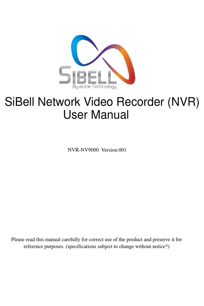 e-Line Technology Sibell NVR-SB64 user manual
