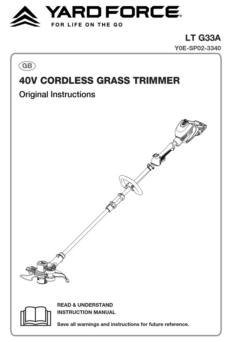 Yard force Y0E-SP02-3340 User manual