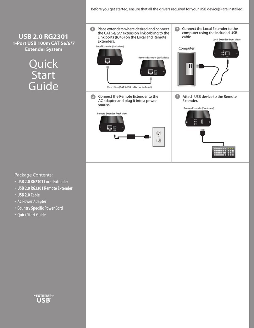 Icron RG2301 User manual