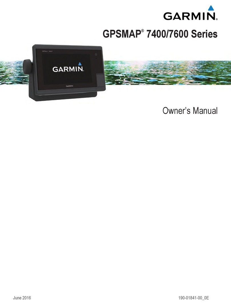 Garmin GPSMAP 7600 Series owner's manual