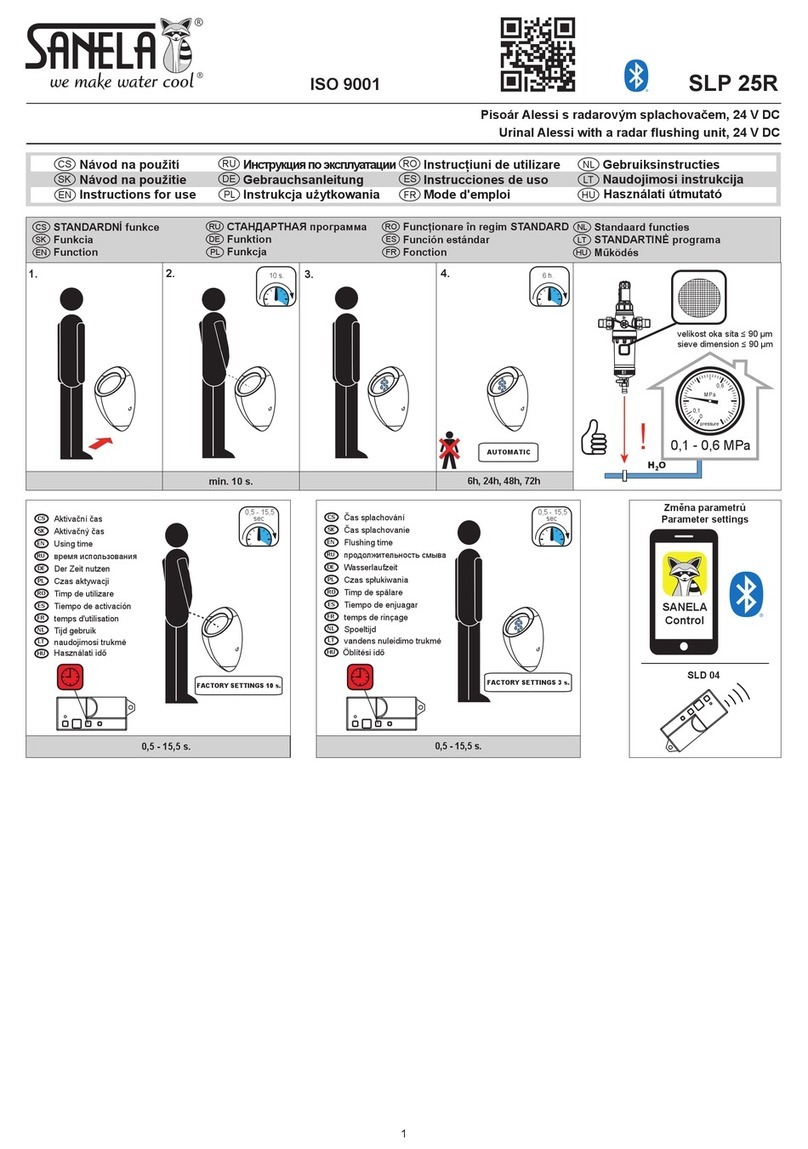 Sanela Alessi SLP 25R Instructions for use