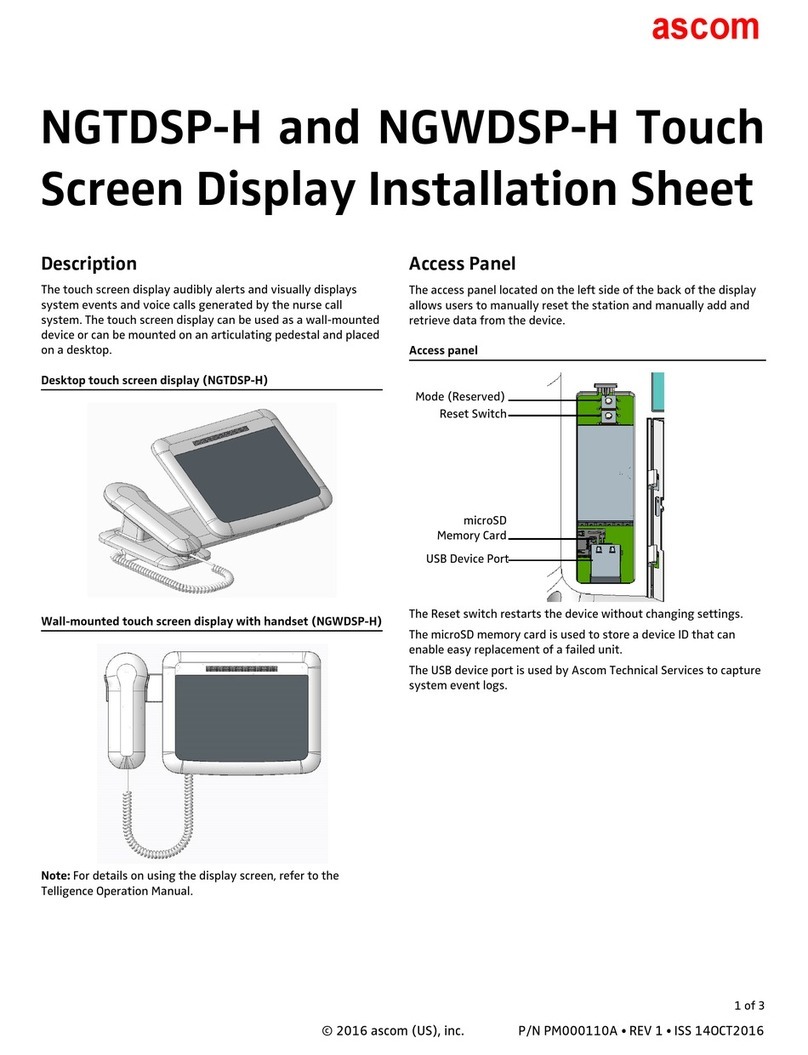 ASCOM NGTDSP-H Assembly instructions