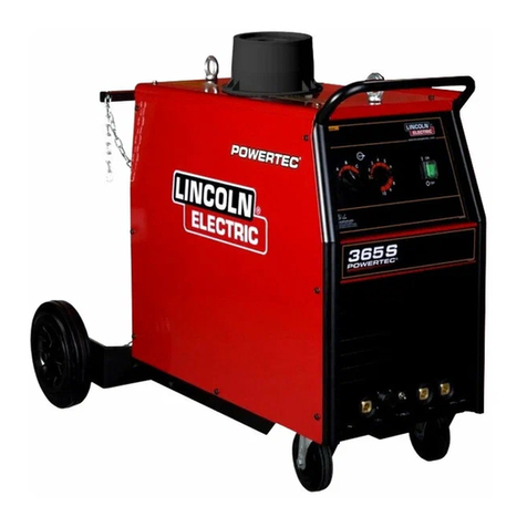 Lincoln Electric POWERTEC 305S Operator's manual