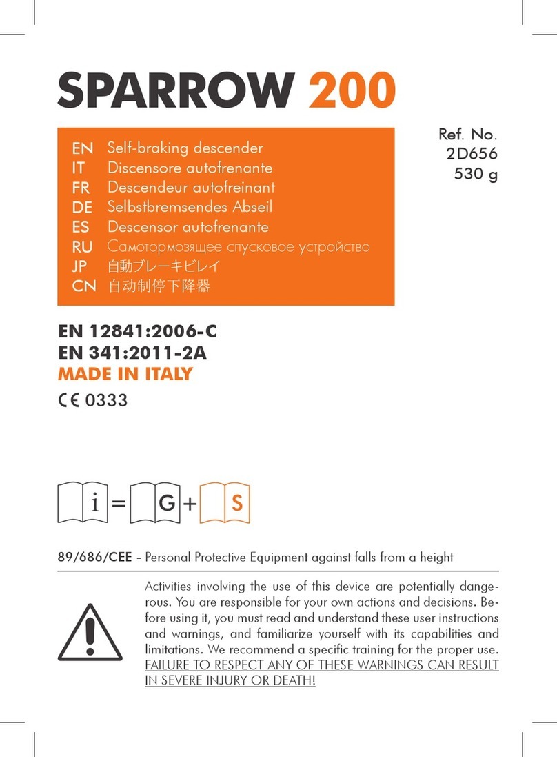 Climbing Technology 2D656 User manual