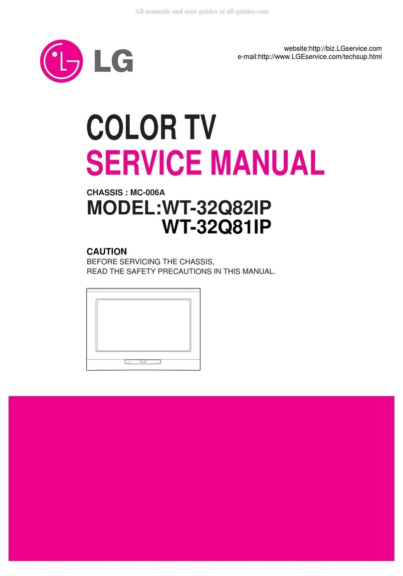 LG WT-32Q82IP Service manual