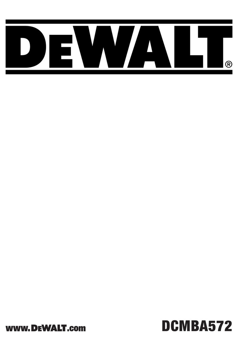 DeWalt DCMBA572N-XJ Original instructions