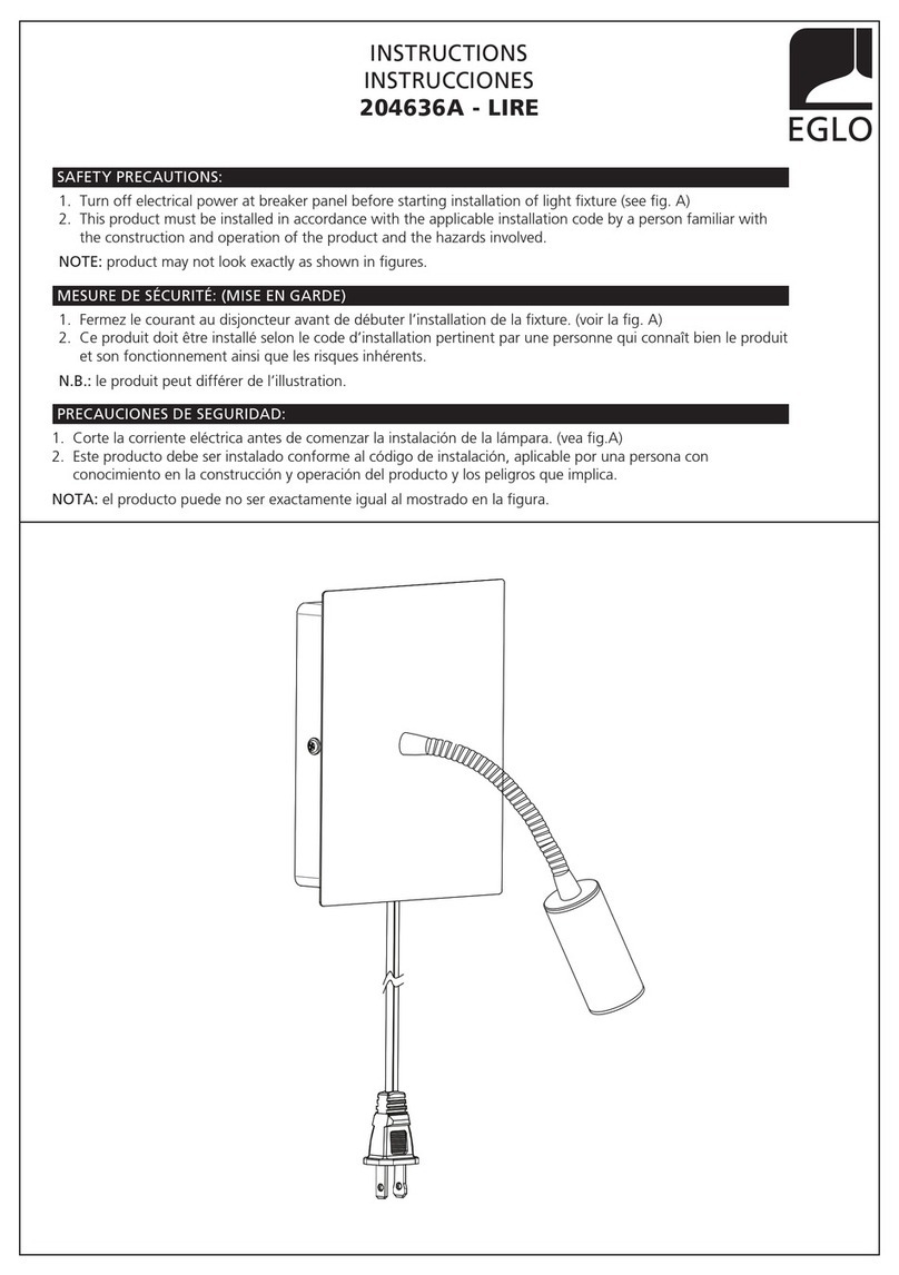 Eglo LIRE instructions