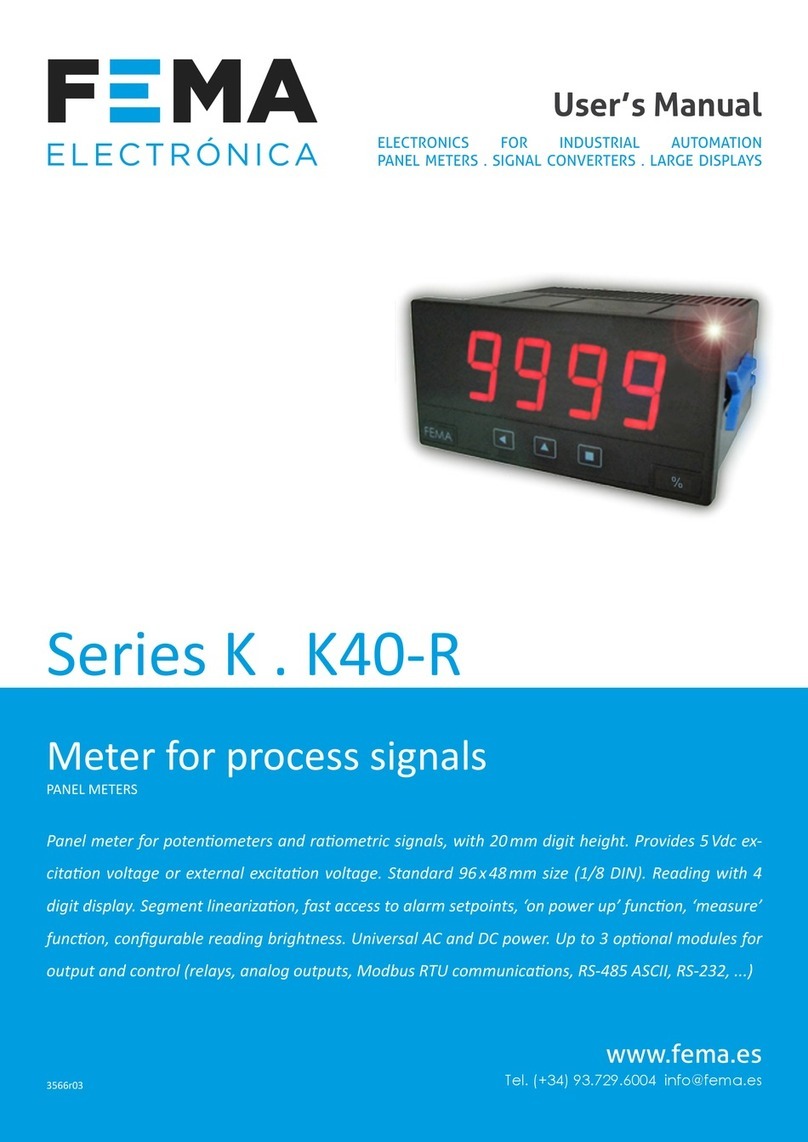 Fema Electronica K40-R user manual