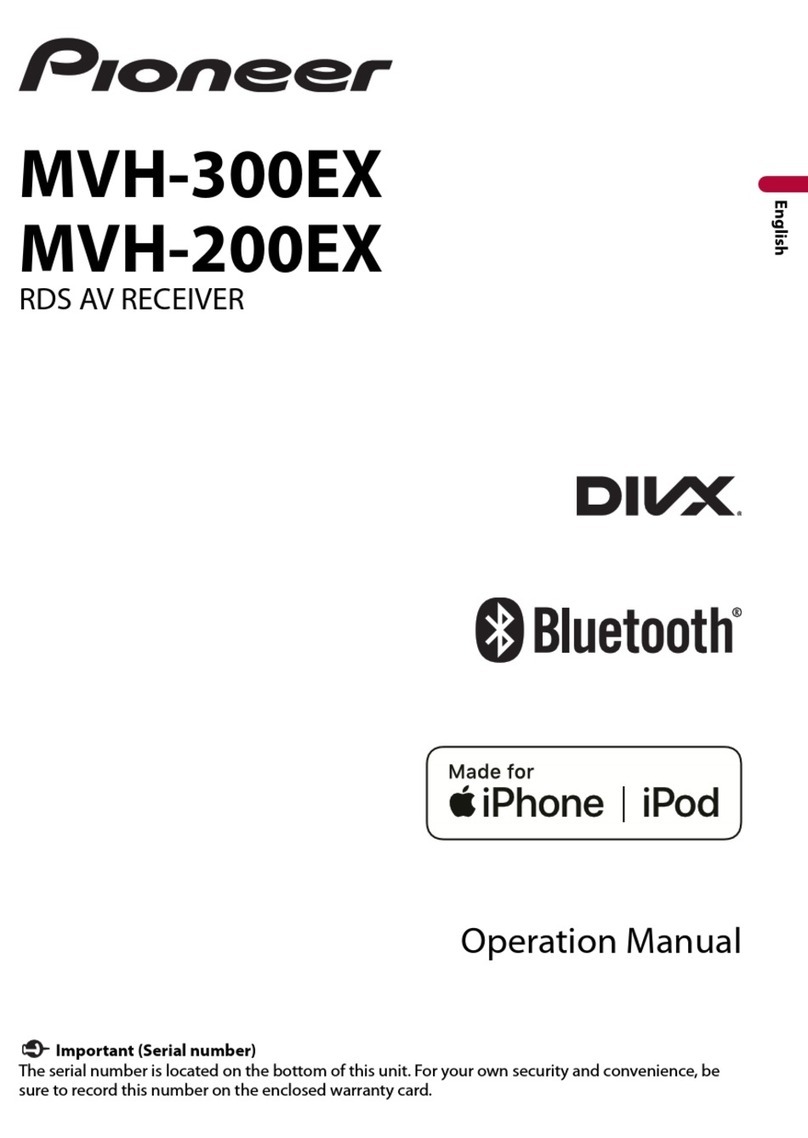 Pioneer MVH-200EX manual