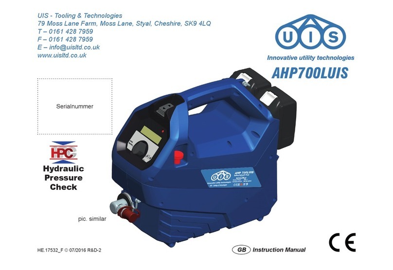 UIS AHP700LUIS instruction manual