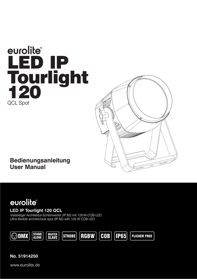 EuroLite LED IP Tourlight 120 QCL user manual