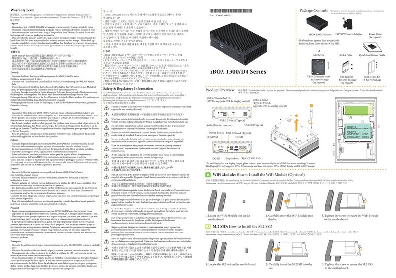 ASROCK iBOX 1300/D4 Series User manual