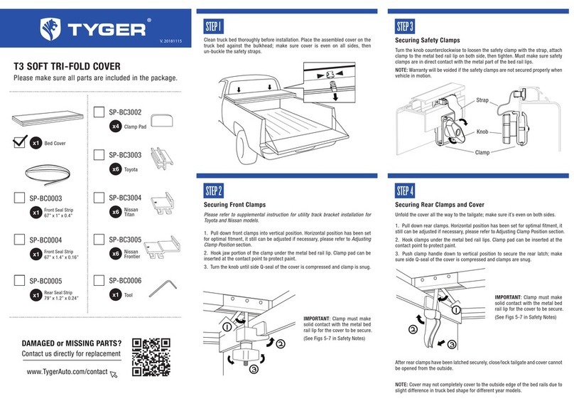 Tyger T3 User manual
