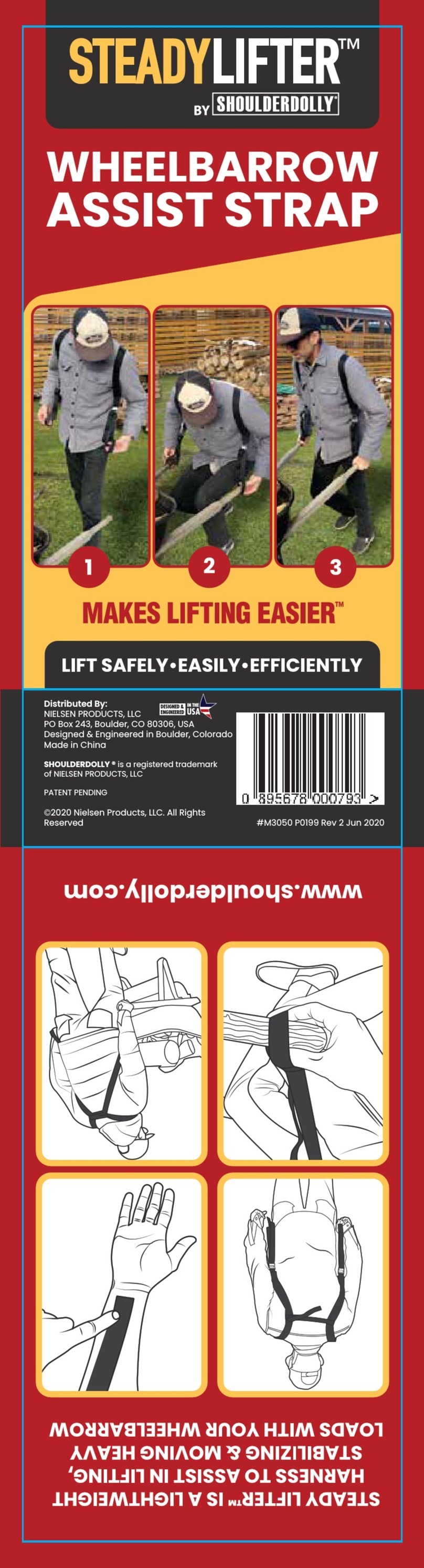 ShoulderDolly STEADY LIFTER quick start guide