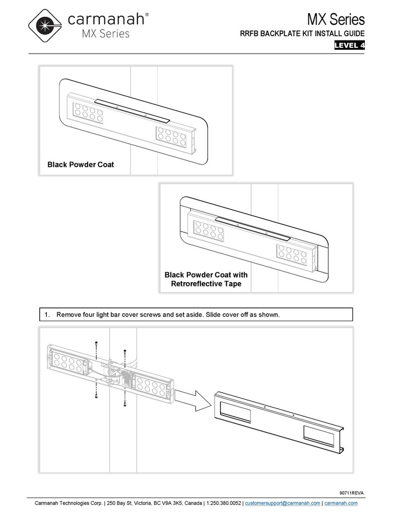 Carmanah MX Series install guide