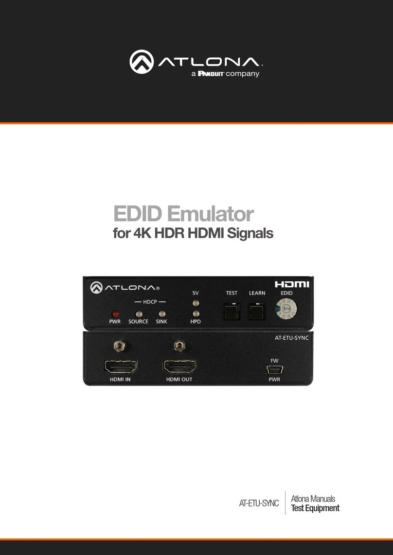 Panduit ATLONA AT-ETU-SYNC manual