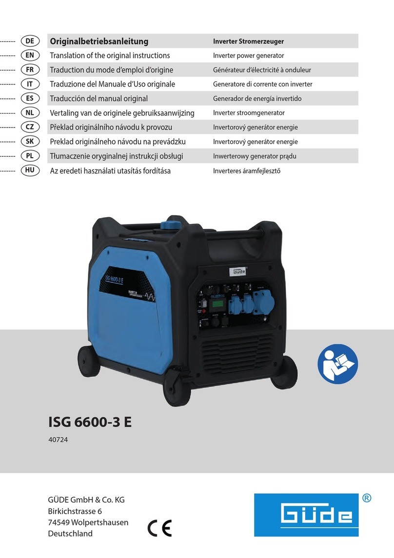 GÜDE ISG 6600-3 E Translation of the original instructions