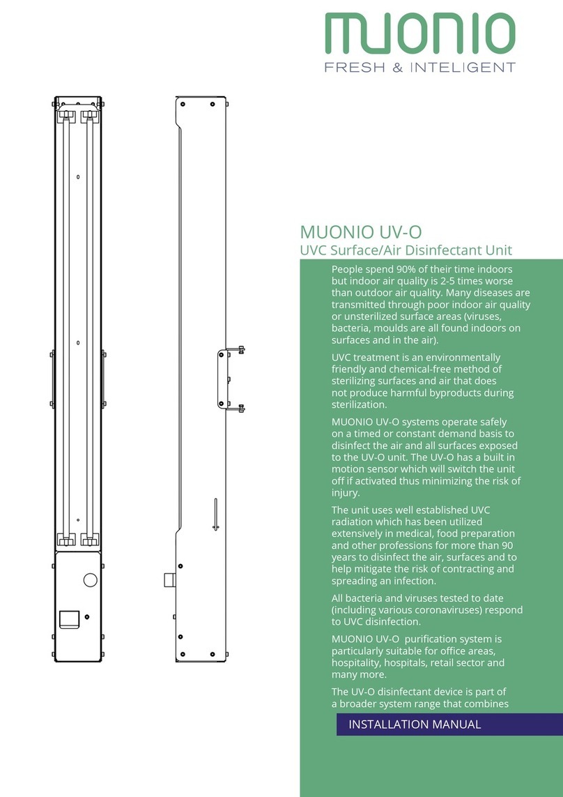 Muonio UV-O installation manual