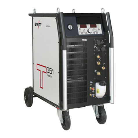 EWM Tetrix 351 Synergic FW User manual