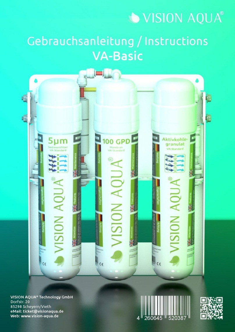 Vision Aqua VA-Basic instructions